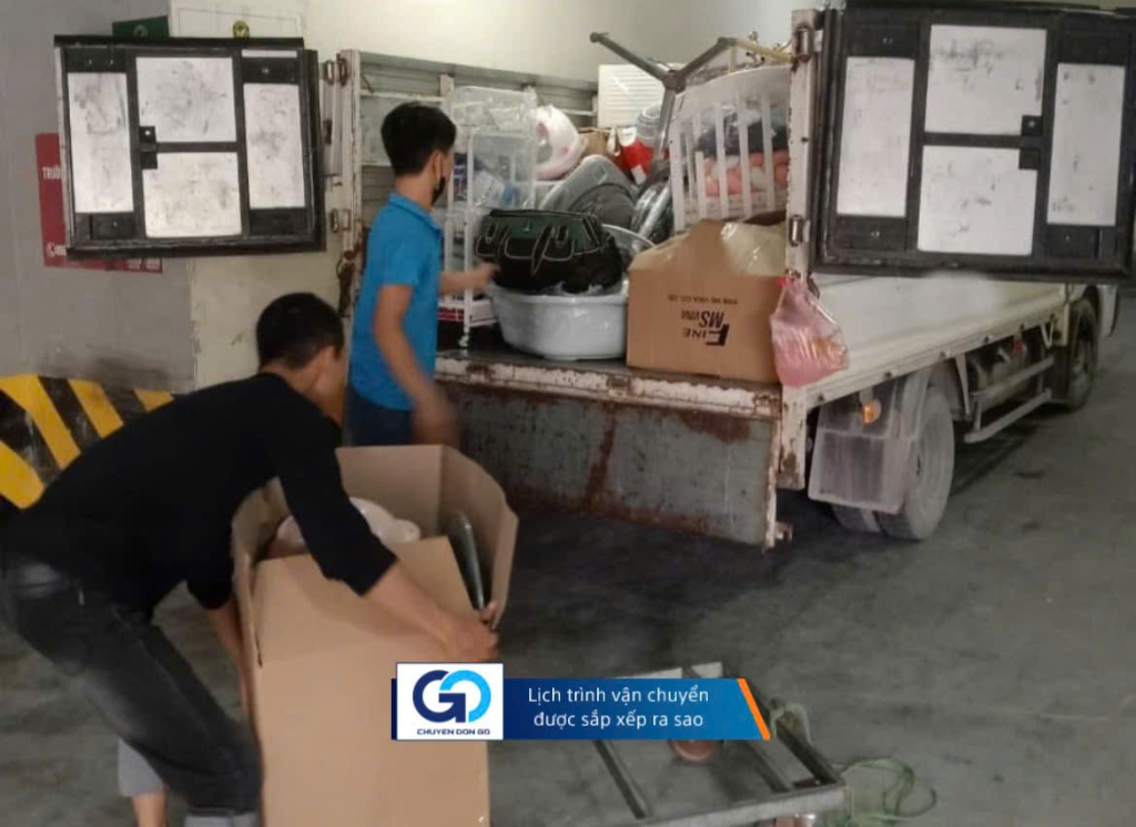 Lịch trình vận chuyển được sắp xếp ra sao