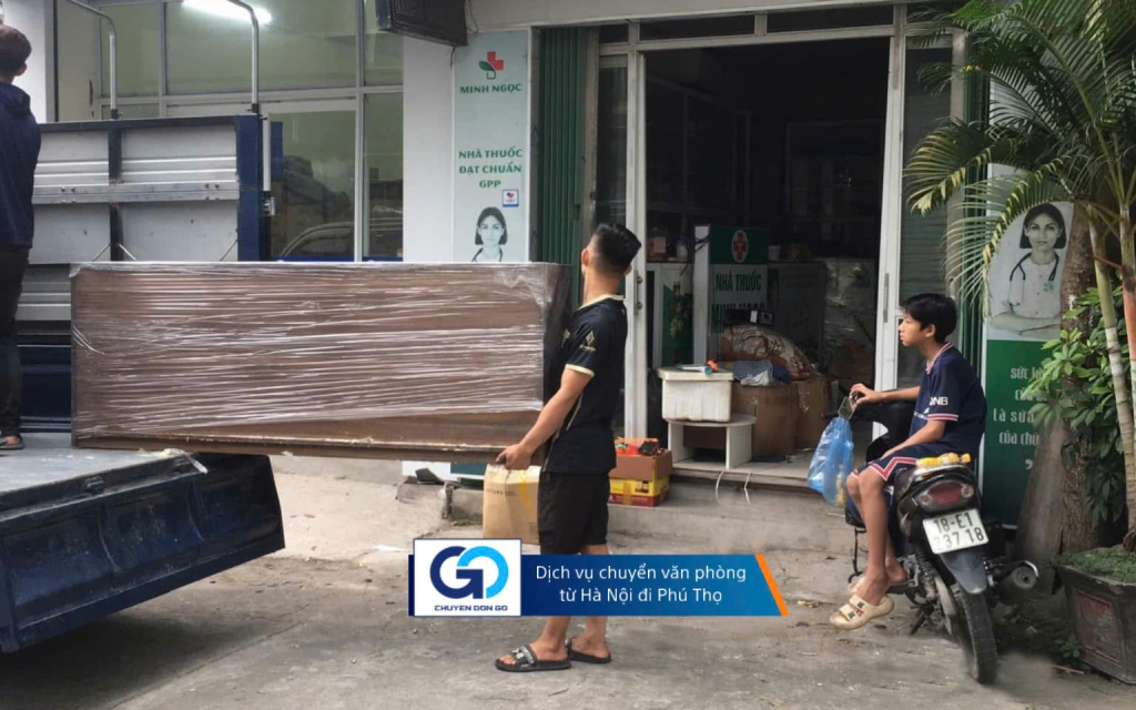 Dịch vụ chuyển văn phòng từ Hà Nội đi Phú Thọ