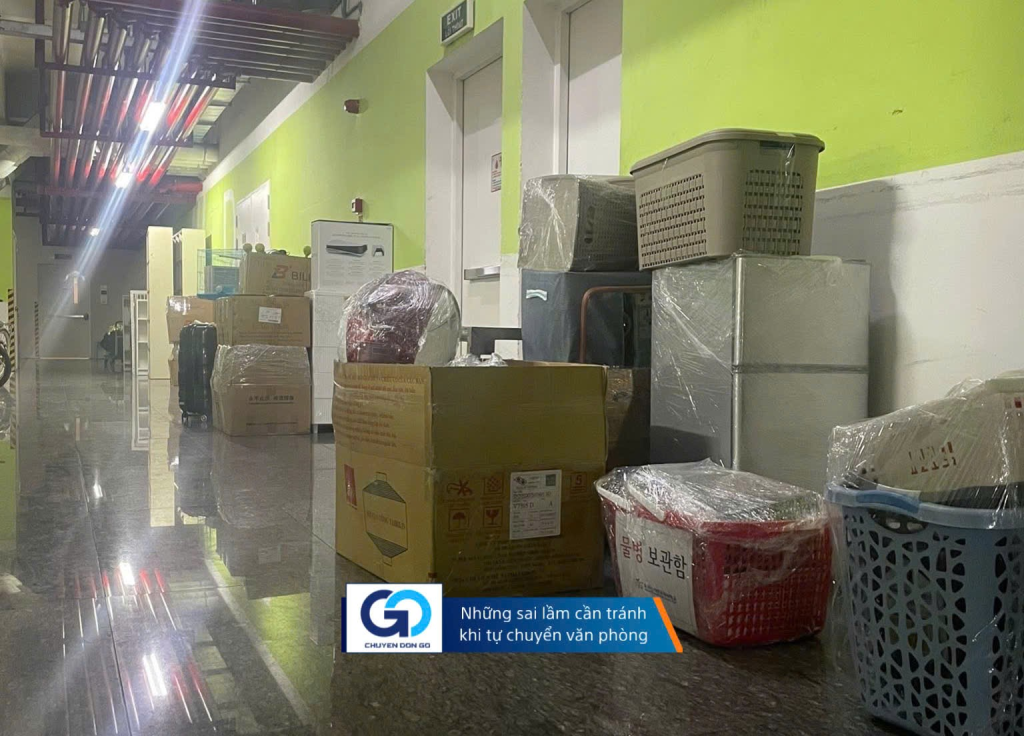 Những sai lầm cần tránh khi chuyển văn phòng