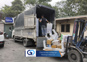 Chuyển kho xưởng tại Phường Vườn Lài