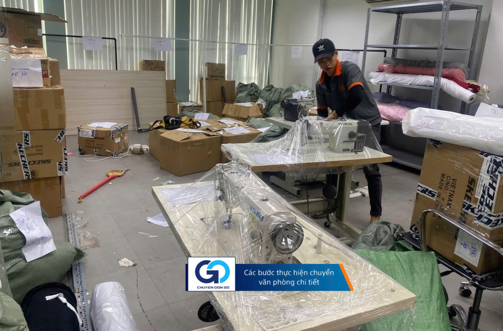  Các bước thực hiện chuyển văn phòng chi tiết