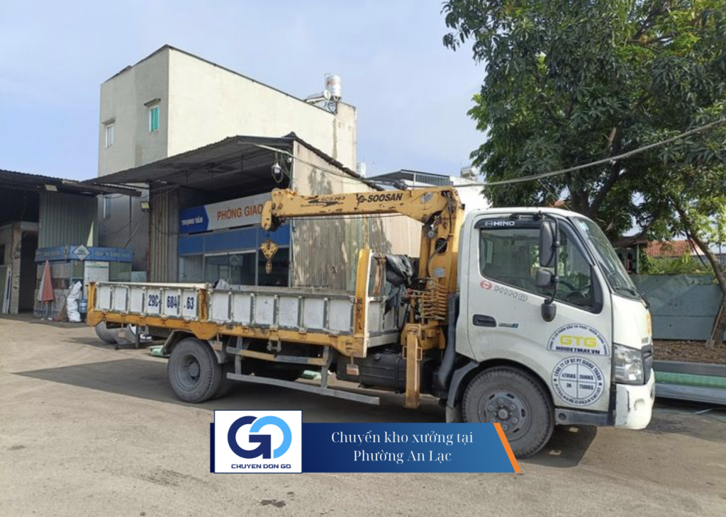 Chuyển kho xưởng tại Phường An Lạc