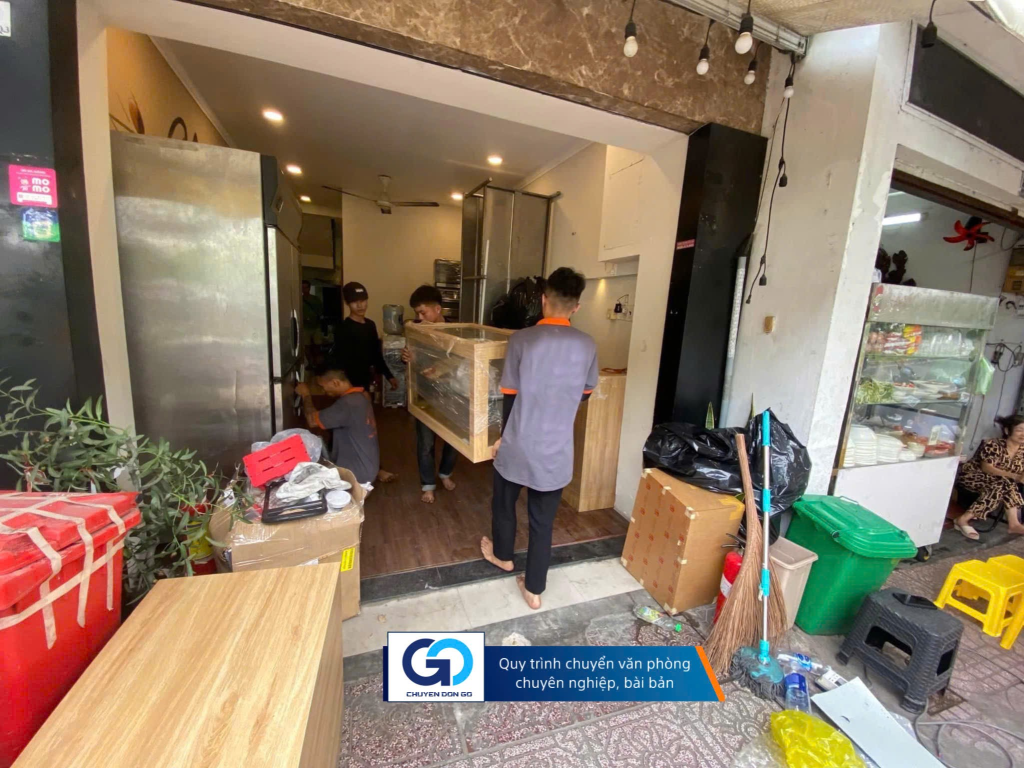 Quy trình chuyển văn phòng chuyên nghiệp, bài bản