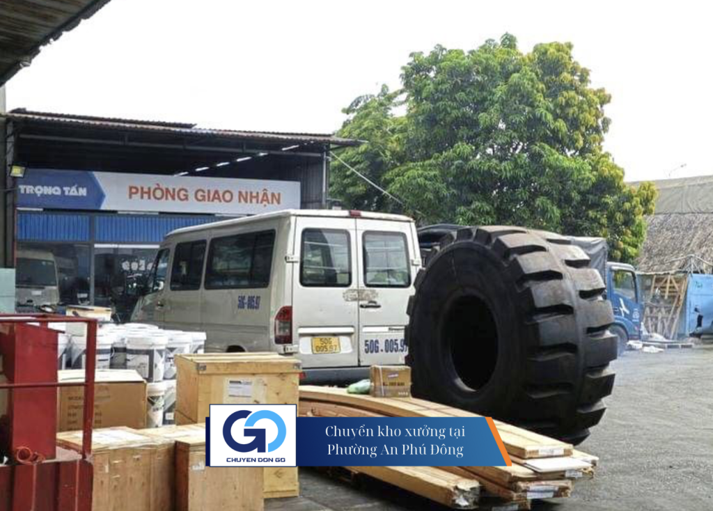 Chuyển kho xưởng tại Phường An Phú Đông