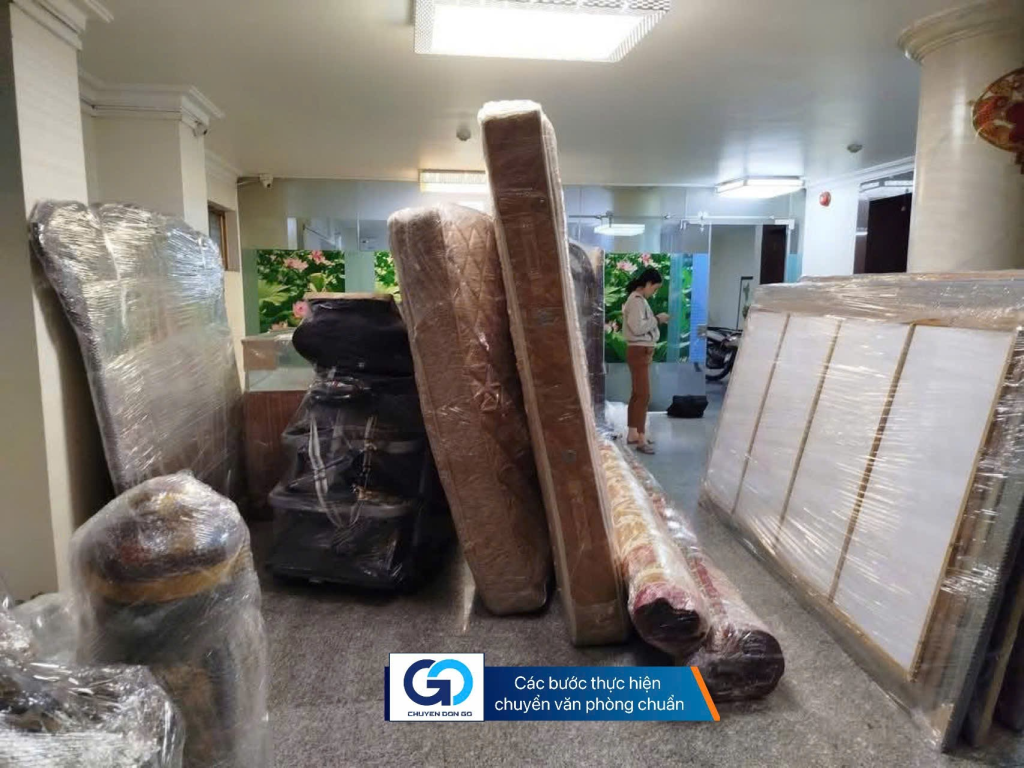 Các bước thực hiện chuyển văn phòng chuẩn