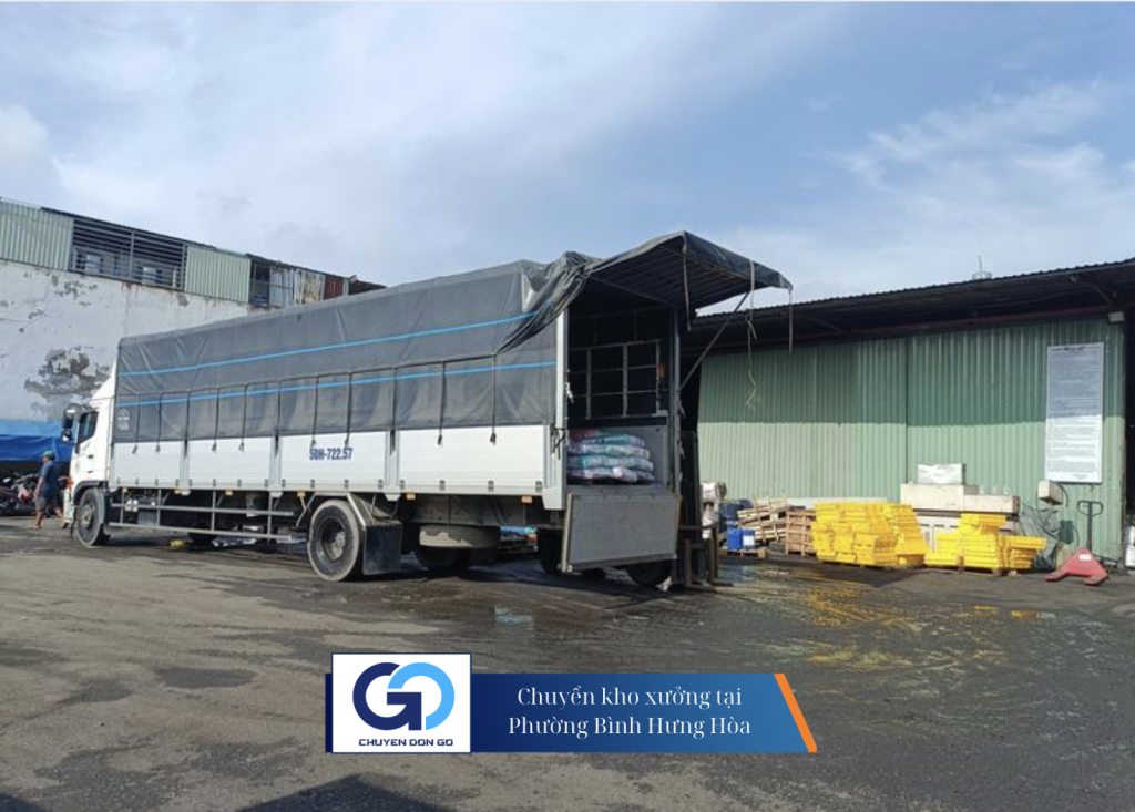 Chuyển kho xưởng tại Phường Bình Hưng Hòa