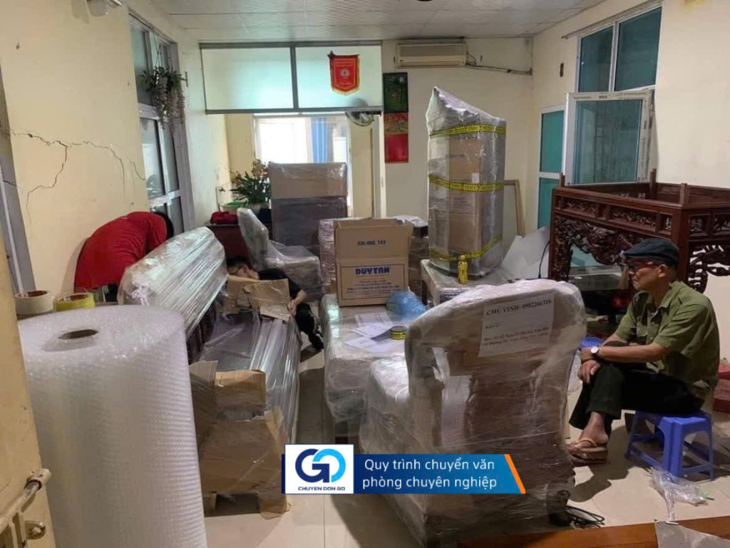 Quy trình chuyển văn phòng chuyên nghiệp