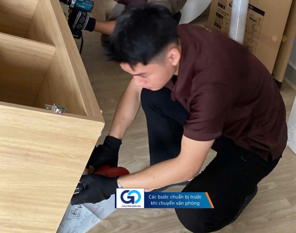Các bước chuẩn bị trước khi chuyển văn phòng