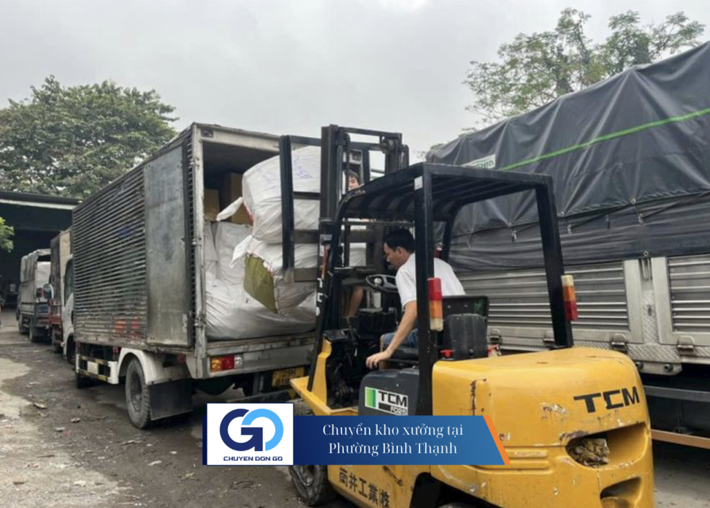 Chuyển kho xưởng tại Phường Bình Thạnh