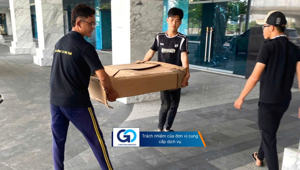 Trách nhiệm của đơn vị cung cấp dịch vụ