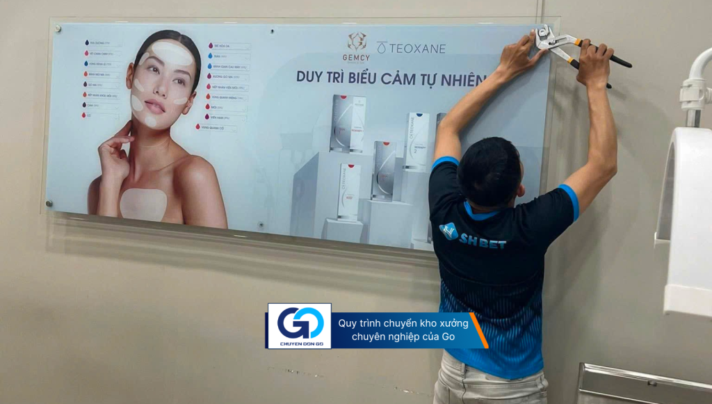 Quy trình chuyển kho xưởng chuyên nghiệp của Go