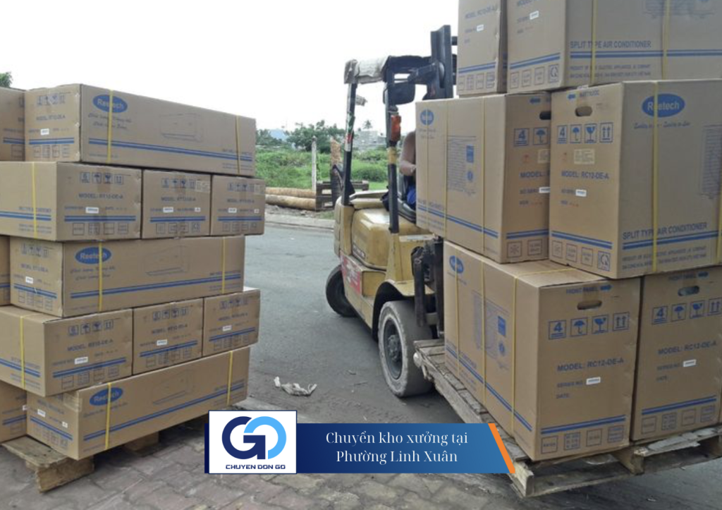 Chuyển kho xưởng tại Phường Linh Xuân