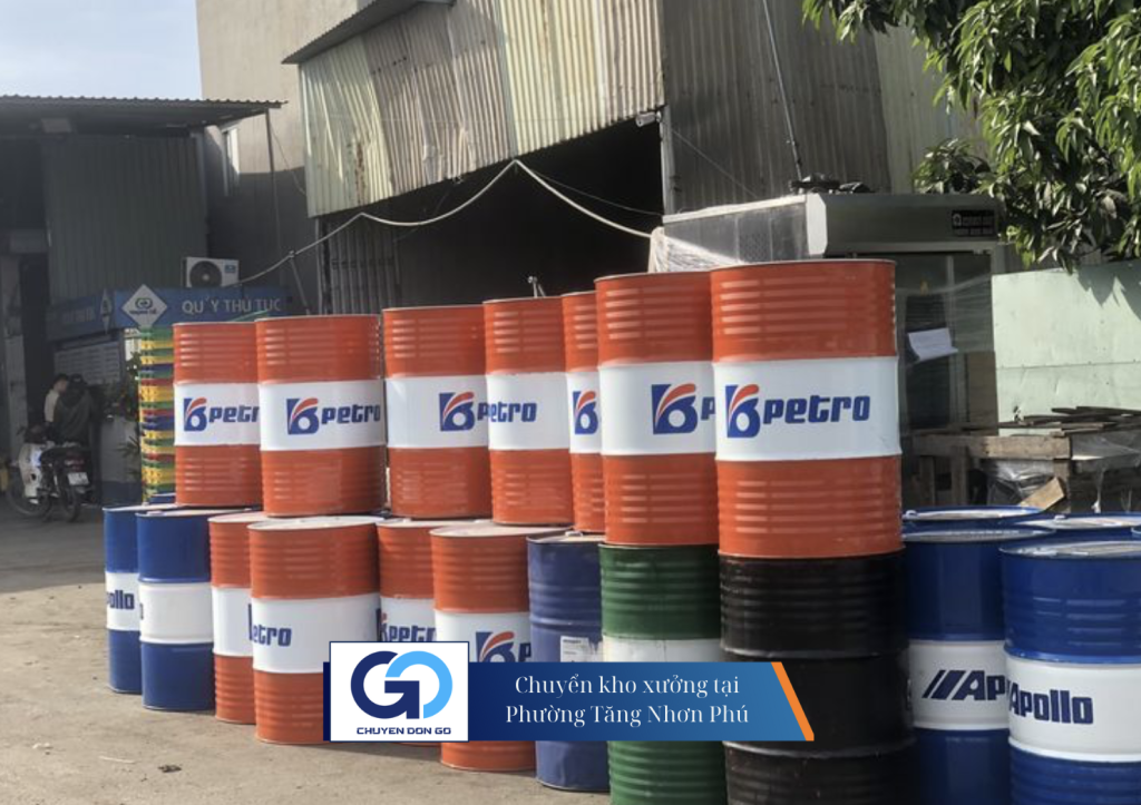 Chuyển kho xưởng tại Phường Tăng Nhơn Phú