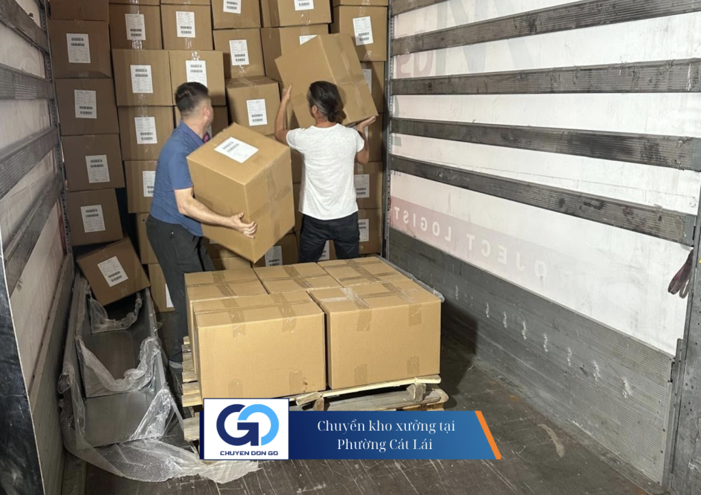 Chuyển kho xưởng tại Phường Cát Lái