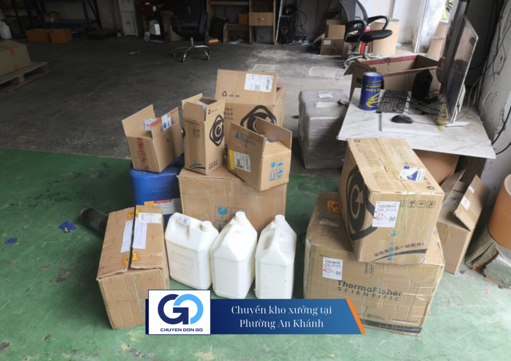 Chuyển kho xưởng tại Phường An Khánh