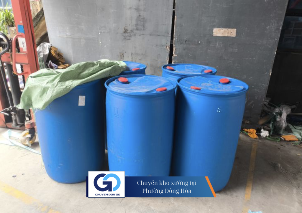 Chuyển kho xưởng tại Phường Đông Hòa