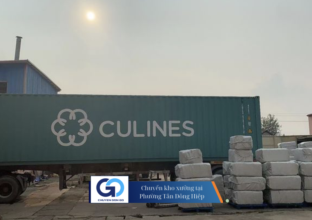 Chuyển kho xưởng tại Phường Tân Đông Hiệp