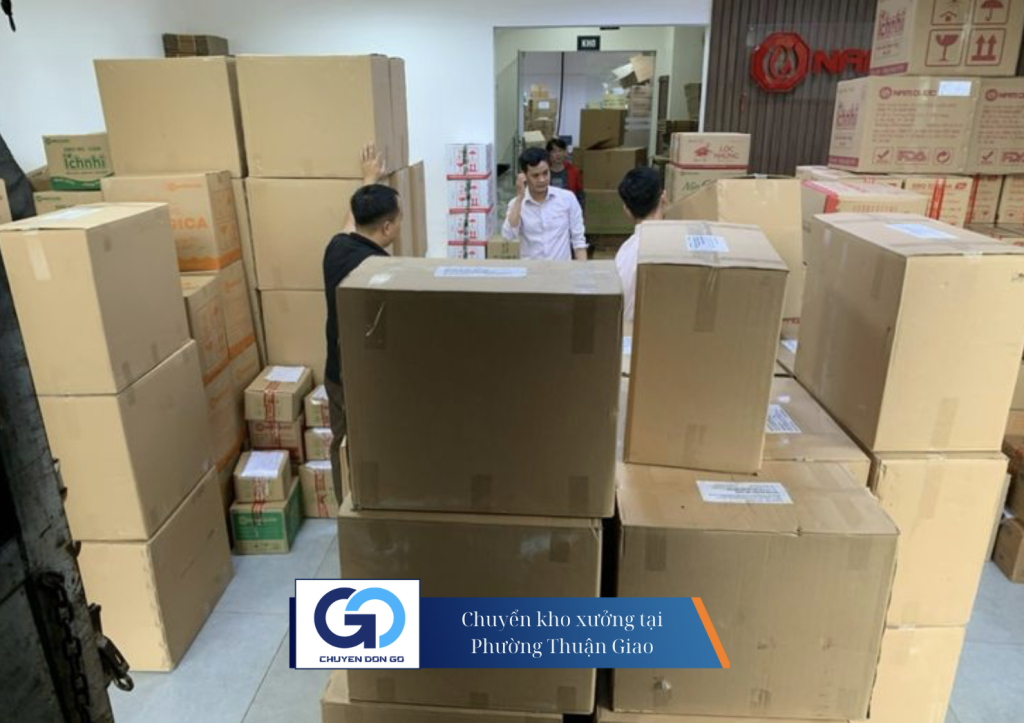 Chuyển kho xưởng tại Phường Thuận Giao