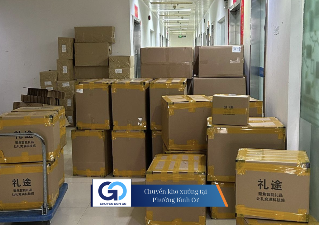 Chuyển kho xưởng tại Phường Bình Cơ