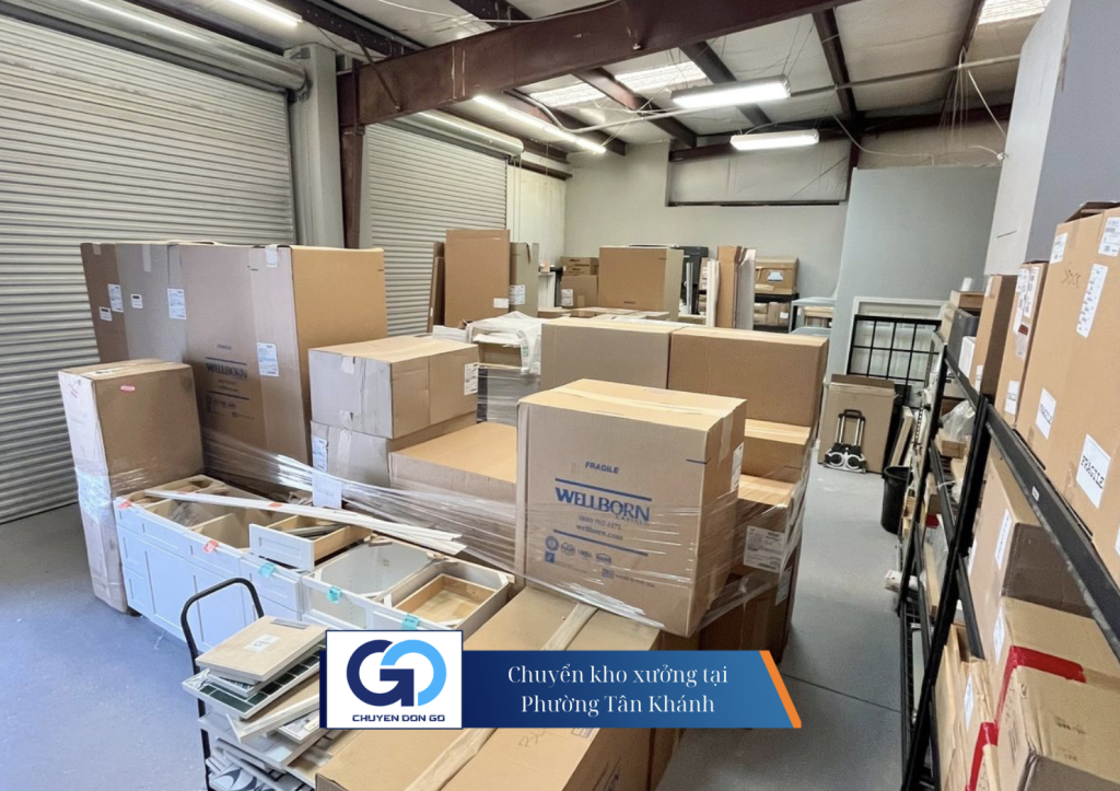 Chuyển kho xưởng tại Phường Tân Khánh