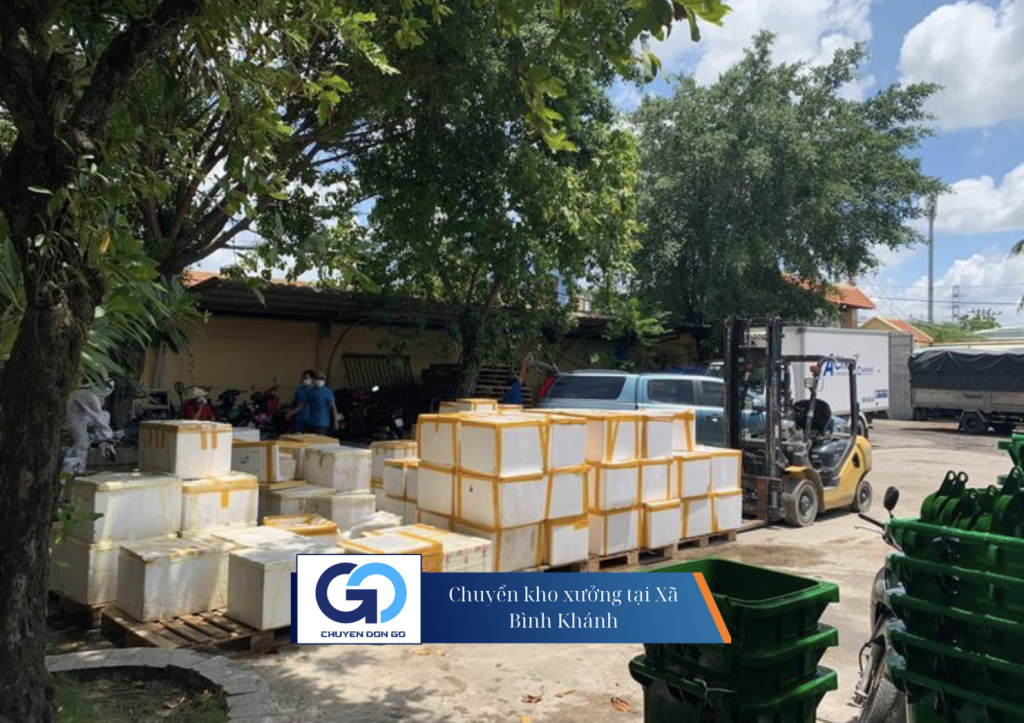 Chuyển kho xưởng tại Xã Bình Khánh