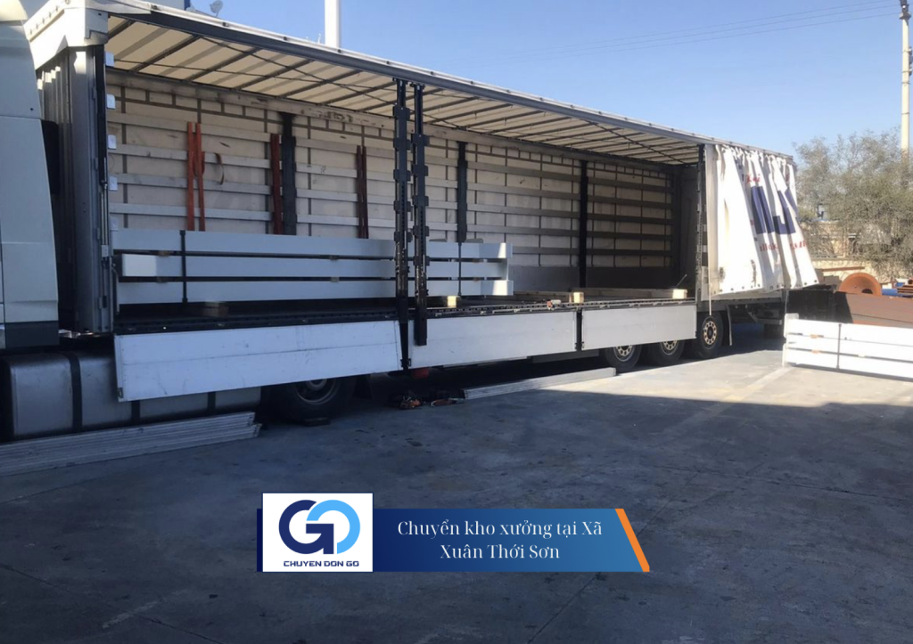 Chuyển kho xưởng tại Xã Xuân Thới Sơn