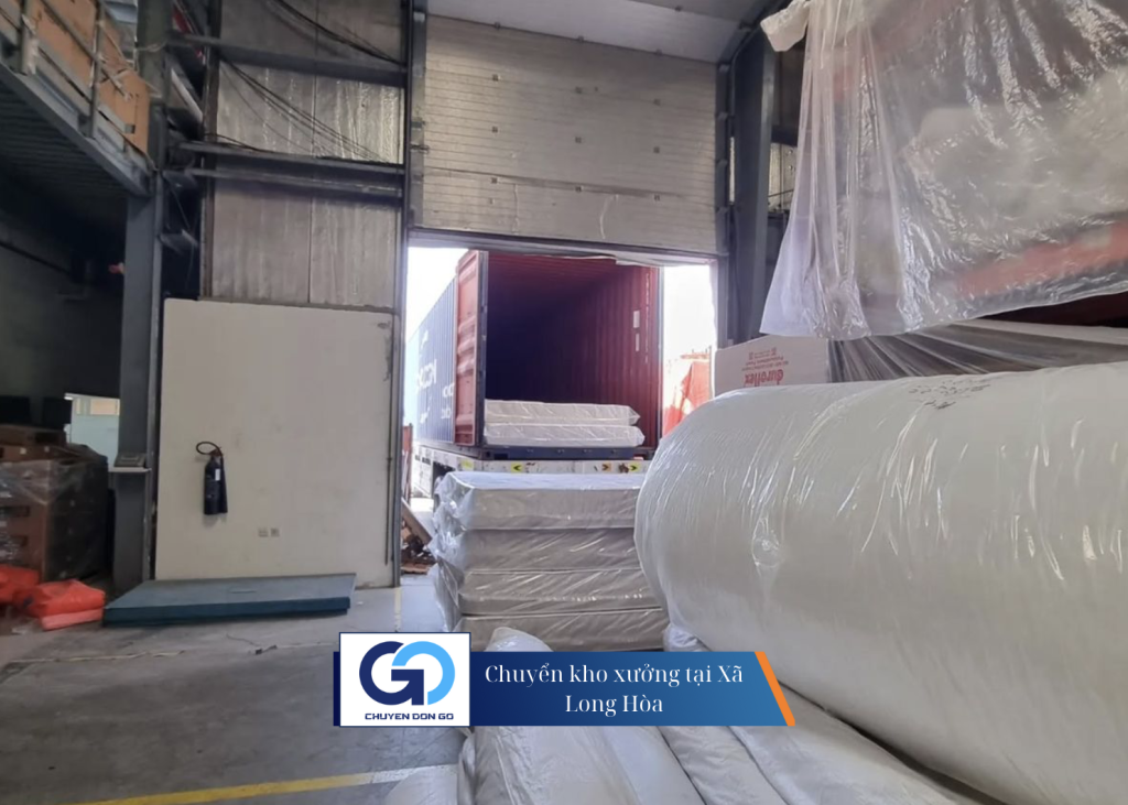 Chuyển kho xưởng tại Xã Long Hòa
