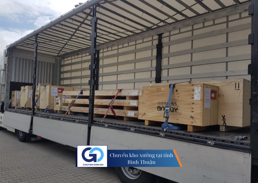 Chuyển kho xưởng tại tỉnh Bình Thuận