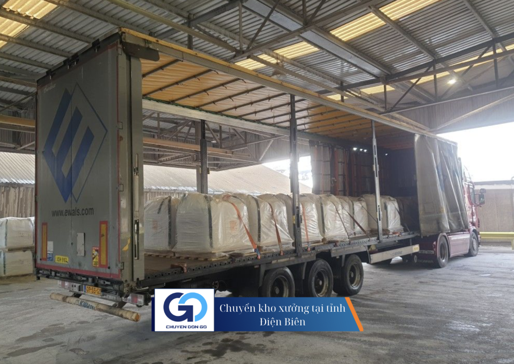 Chuyển kho xưởng tại tỉnh Điện Biên