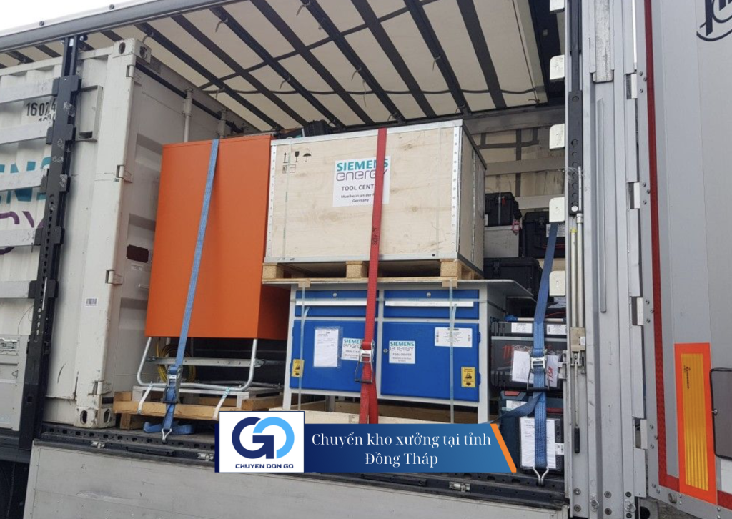 Chuyển kho xưởng tại tỉnh Đồng Tháp