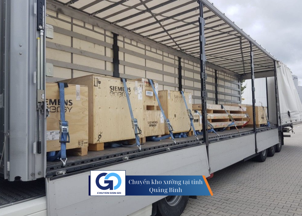Chuyển kho xưởng tại tỉnh Quảng Bình