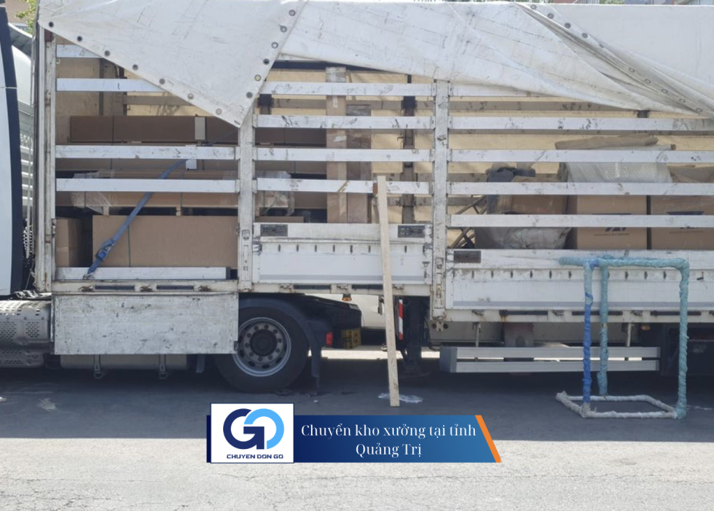 Chuyển kho xưởng tại tỉnh Quảng Trị