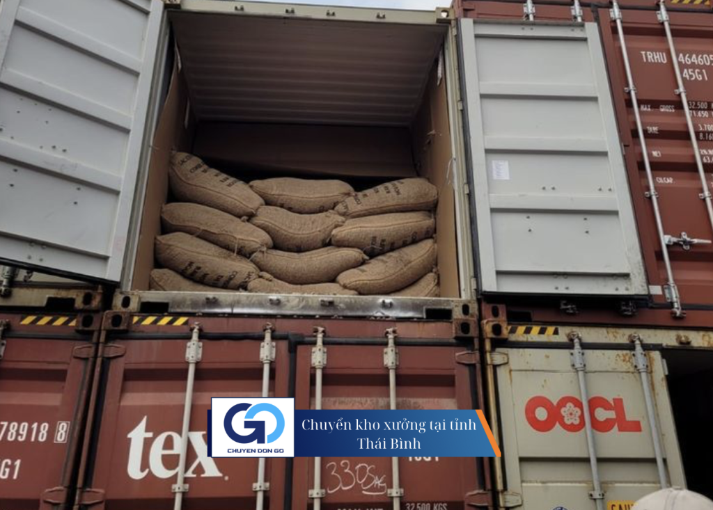 Chuyển kho xưởng tại tỉnh Thái Bình