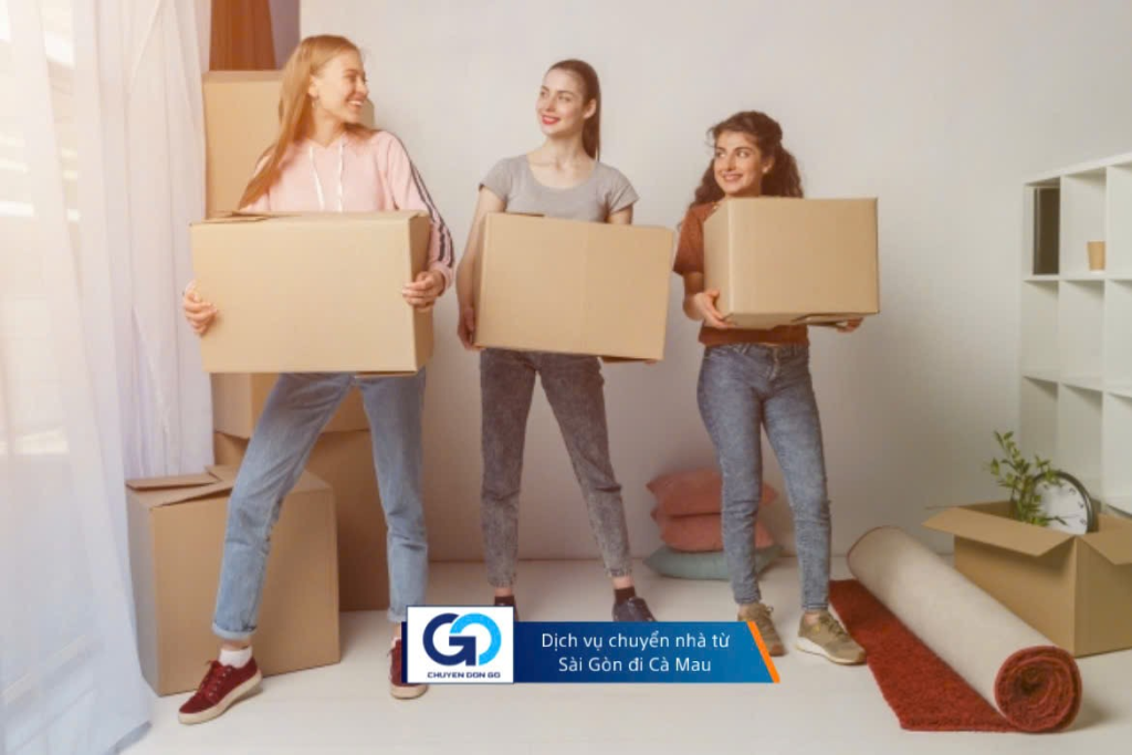 Dịch vụ chuyển văn phòng từ Sài Gòn đi Cà Mau