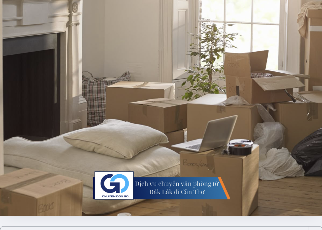 Dịch vụ chuyển văn phòng từ Đắk Lắk đi Cần Thơ