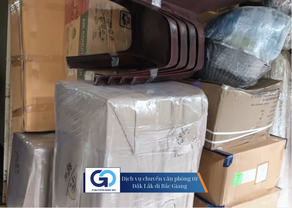 Dịch vụ chuyển văn phòng từ Đắk Lắk đi Bắc Giang