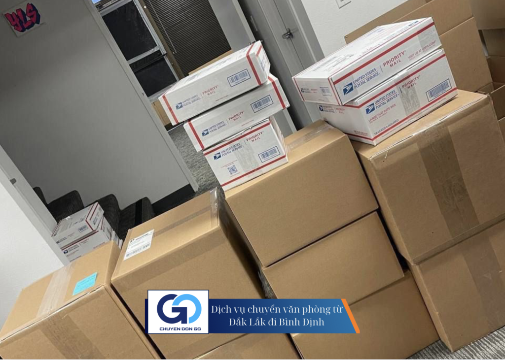 Dịch vụ chuyển văn phòng từ Đắk Lắk đi Bình Định