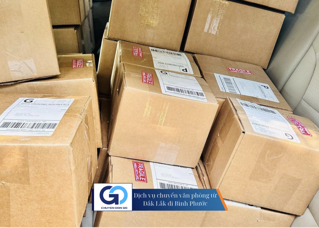 Dịch vụ chuyển văn phòng từ Đắk Lắk đi Bình Phước