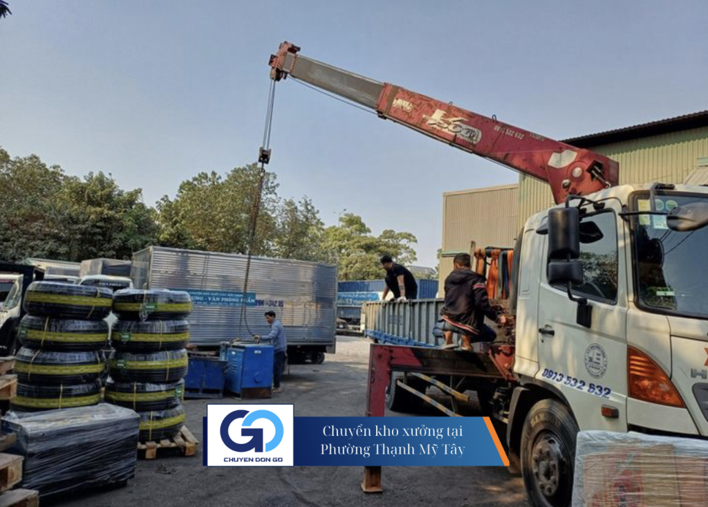 Chuyển kho xưởng tại Phường Thạnh Mỹ Tây