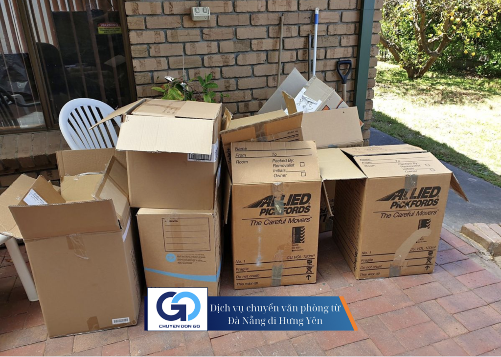 Dịch vụ chuyển văn phòng từ Đà Nẵng đi Hưng Yên