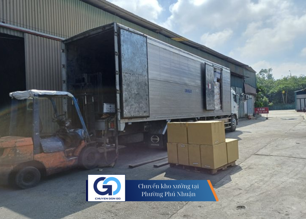Chuyển kho xưởng tại Phường Phú Nhuận