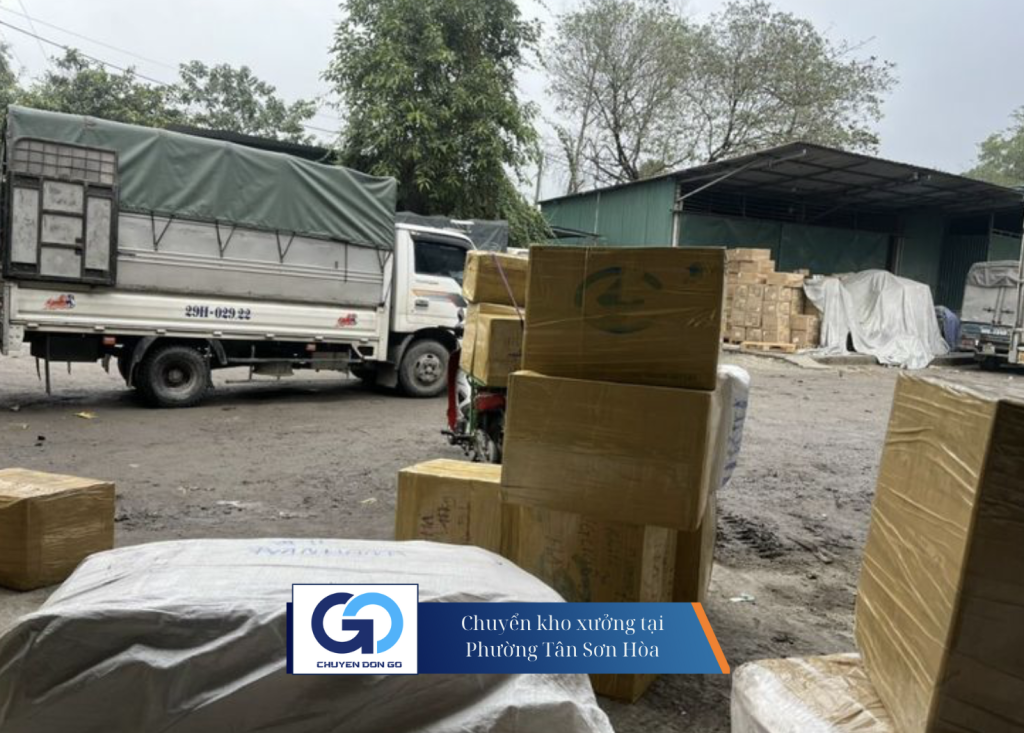 Chuyển kho xưởng tại Phường Tân Sơn Hòa
