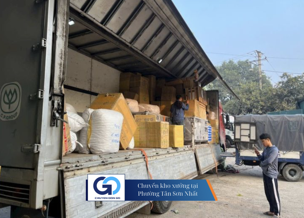 Chuyển kho xưởng tại Phường Tân Sơn Nhất