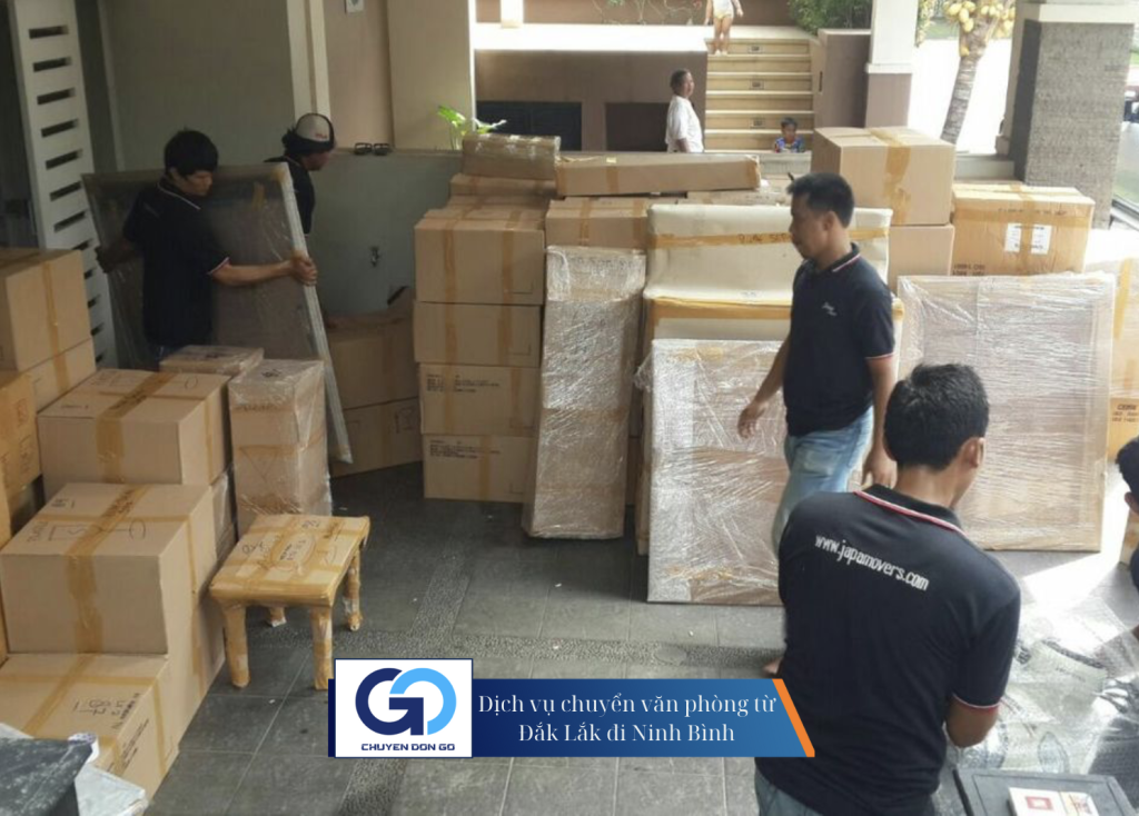 Dịch vụ chuyển văn phòng từ Đắk Lắk đi Ninh Bình