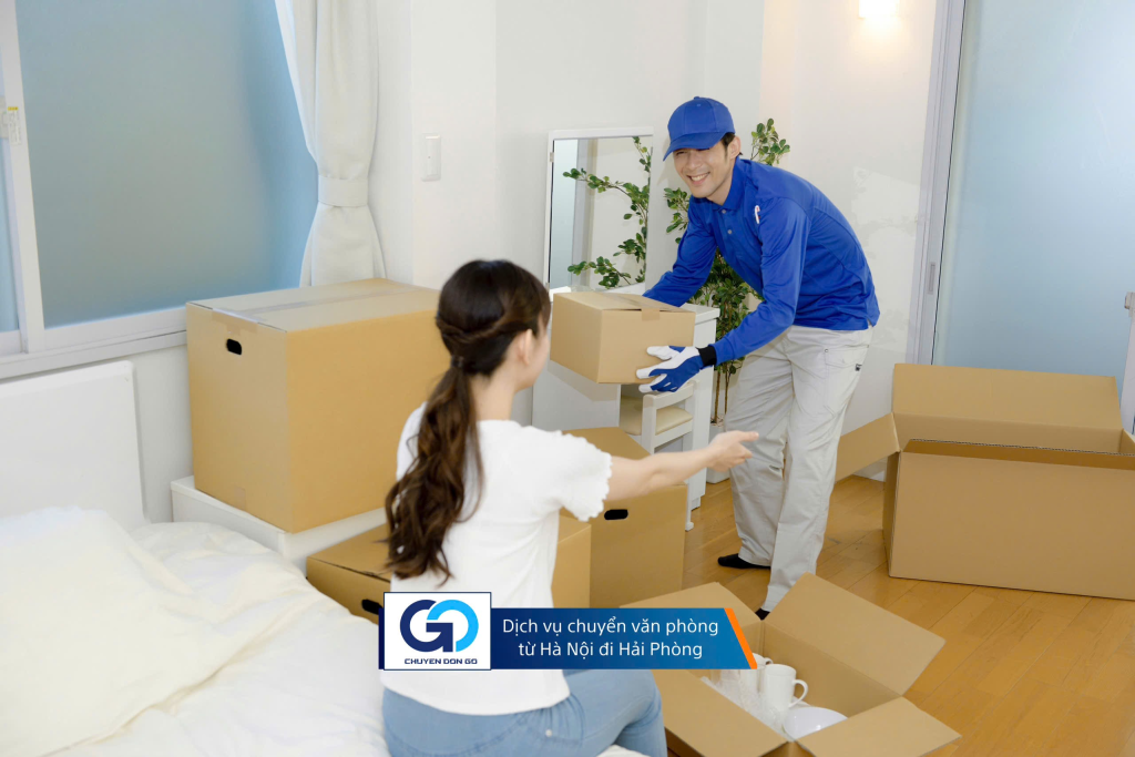 Dịch vụ chuyển văn phòng từ Hà Nội đi Hải Phòng