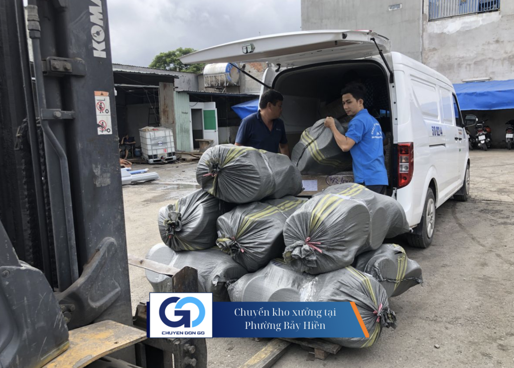 Chuyển kho xưởng tại Phường Bảy Hiền