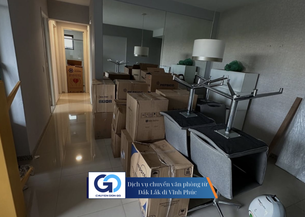 Dịch vụ chuyển văn phòng từ Đắk Lắk đi Vĩnh Phúc