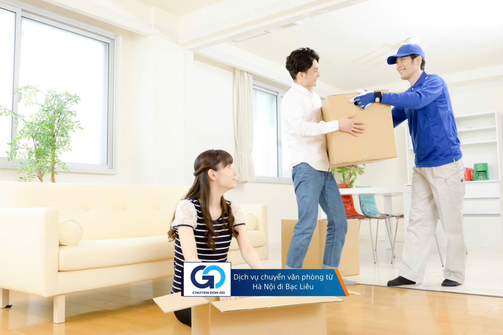 Dịch vụ chuyển văn phòng từ Hà Nội đi Bạc Liêu