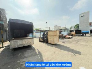 Nhận hàng lẻ tại các kho xưởng