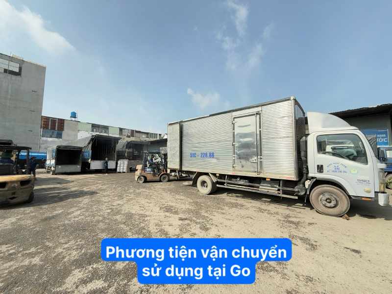 Phương tiện vận chuyển sử dụng tại Go